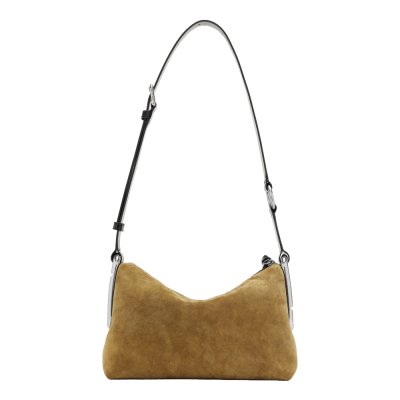 THE SCENE MEDIUM SHOULDER BAG IN SUEDE